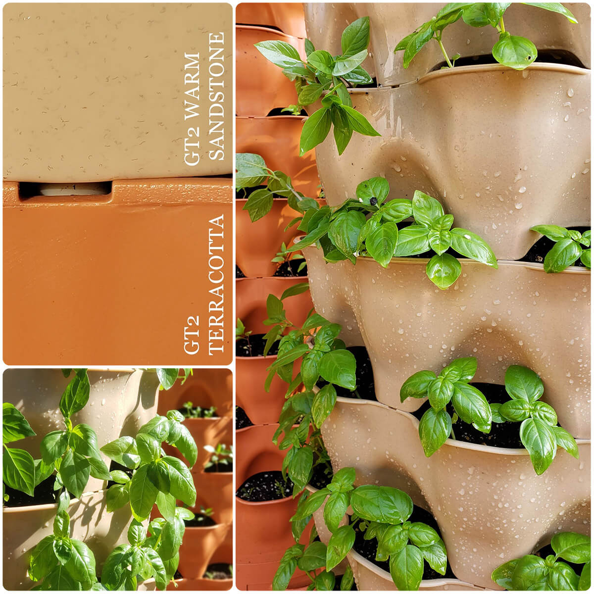 Garden Tower 2™, 50 - Plant Composting Vertical Garden Planter - Elm Dirt -