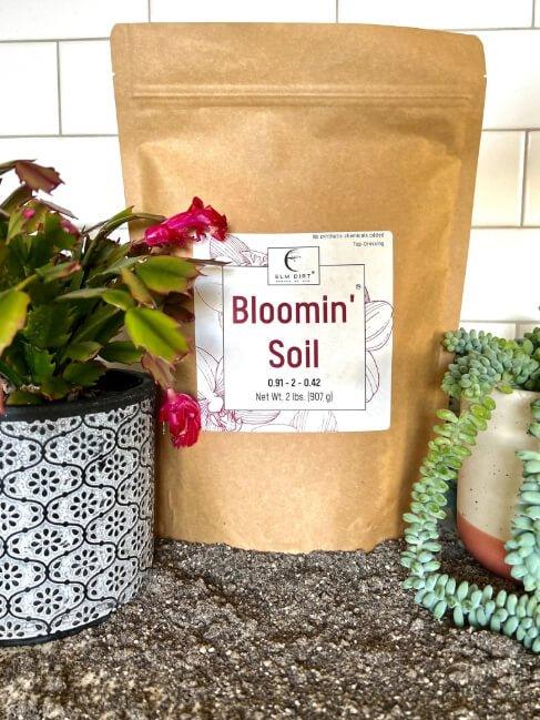Bloomin' Soil - Organic Flower Booster for Bigger, Longer - Lasting Blooms - Elm Dirt - 